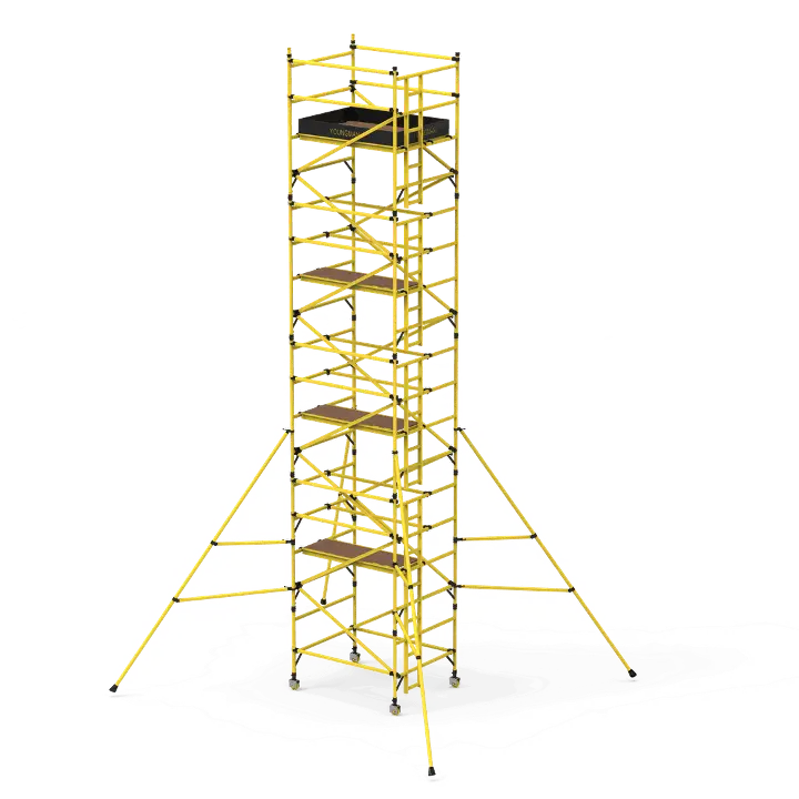 FRP (Fiberglass) Electrical Shockproof Scaffold Tower