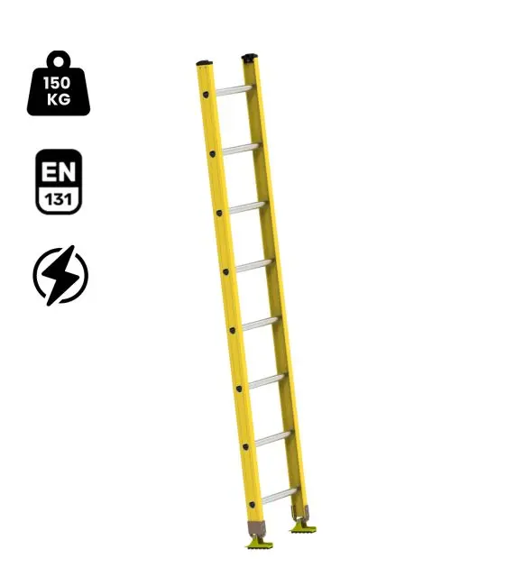 Y access Straight Ladder and wall supported ladder
